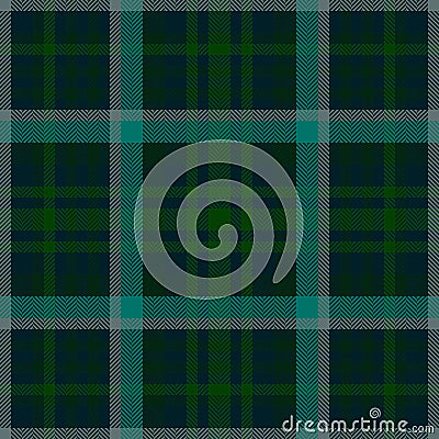 Messy seamless vector check, windowpane textile fabric pattern. Multicolored texture background tartan plaid in black and dark Vector Illustration