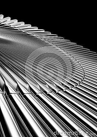 Metal abstract background Stock Photo