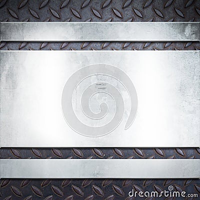 Metal background Stock Photo