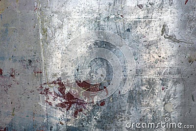 Metal background with stains Stock Photo