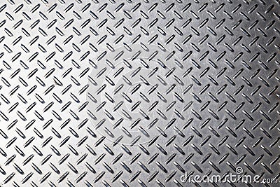 Metal background texture. Diamond plate. Stock Photo