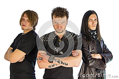 Metal band Stock Photo