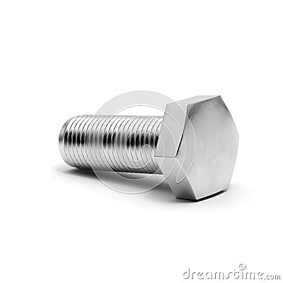 Metal bolt Stock Photo