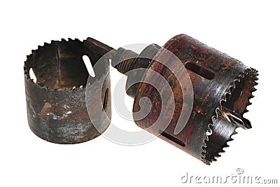 Metal bore Stock Photo