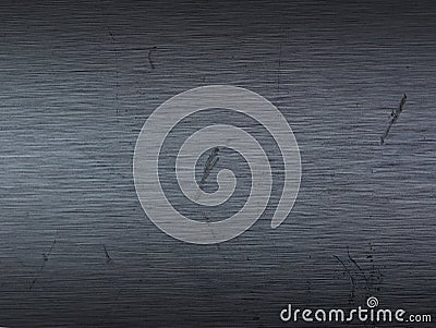 Metal brushed shiny surface for texture. Stock Photo