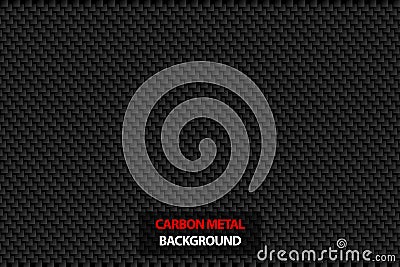 Metal carbon fiber, pattern background texture, pattern carbon, carbon metal. Vector Illustration