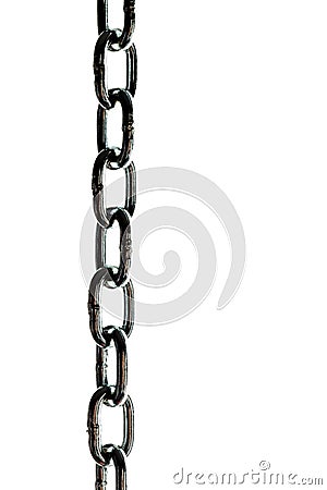 Metal chain Stock Photo