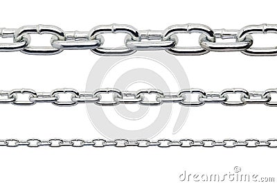 Metal chain Stock Photo