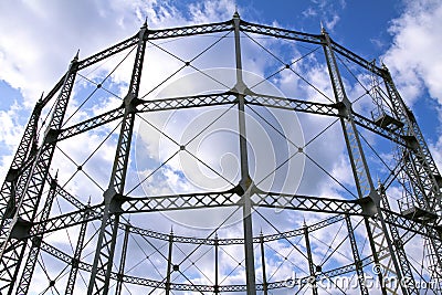 Metal construction Stock Photo