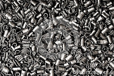 Metal Cuttings Stock Photo