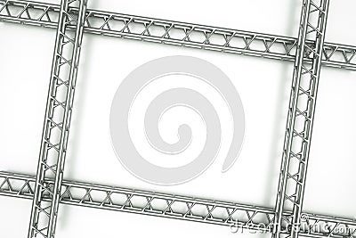 Metal frame Stock Photo