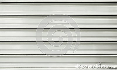 Metal garage wall Stock Photo
