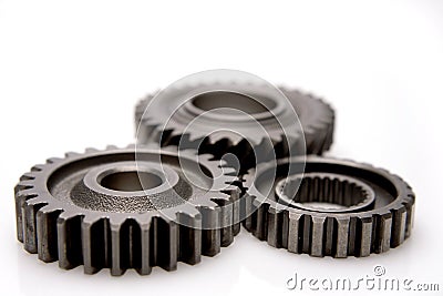 Metal gears Stock Photo