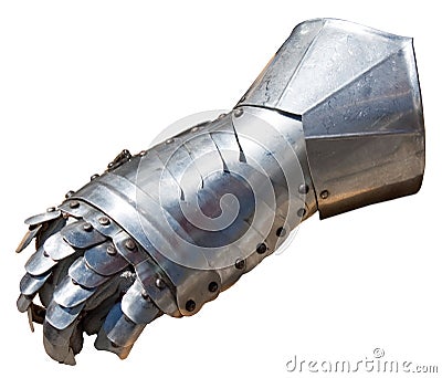 Armor glove Stock Photo