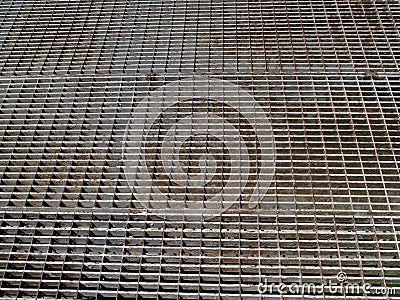 Metal Grate Stock Photo