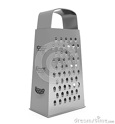 Metal Grater Isolated Stock Photo