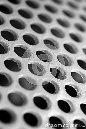 Metal grid Stock Photo