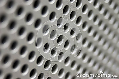 Metal Grid Stock Photo