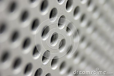 Metal grid Stock Photo