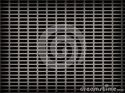 Metal grid backgrounds with many holed Stock Photo