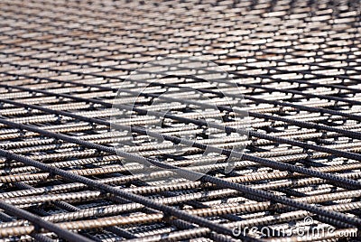 Metal grids Stock Photo