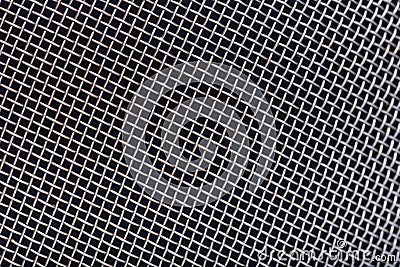Metal grids texture close up for background Stock Photo