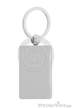 Metal keyring. Stock Photo