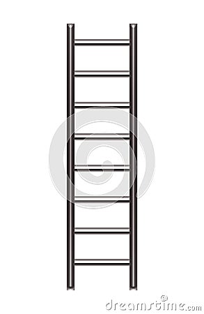 Metal Ladder Illustration Stock Photo