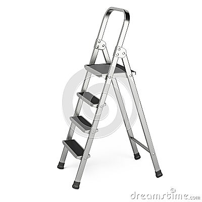 Metal ladder Stock Photo