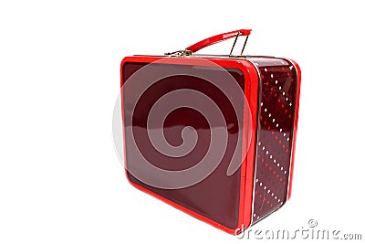 Metal Lunchbox Stock Photo