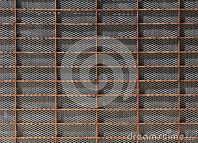 Metal Mesh Pattern Texture Stock Photo