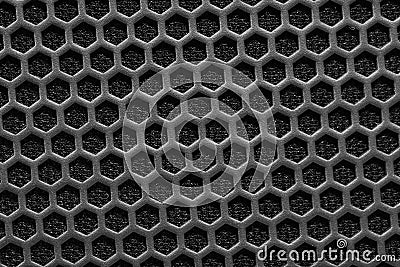 Metal mesh of speaker grill texture Stock Photo