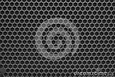 Metal mesh of speaker grill texture Stock Photo