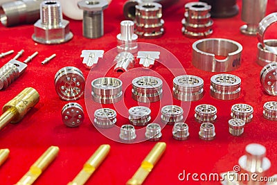 metal parts for tooling Stock Photo