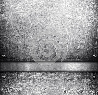 Metal pattern background Stock Photo