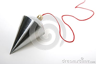 Metal Plumb Stock Photo