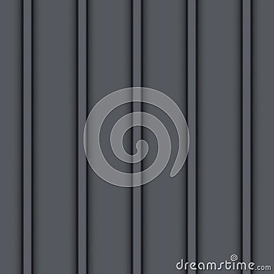 Metal roof seamless pattern Vector Illustration