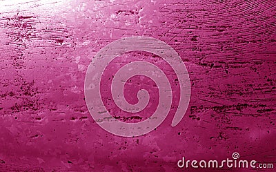 Metal rough surface in pink tone Stock Photo