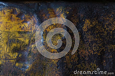 Metal rusty corroded texture background Stock Photo