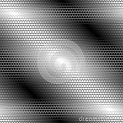 Metal seamless pattern Vector Illustration