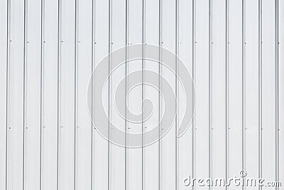 Metal sheet steel wall Stock Photo