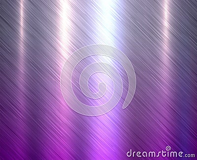 Metal silver purple texture background, brushed metallic texture Vector Illustration