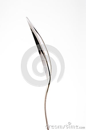 Metal spoon Stock Photo