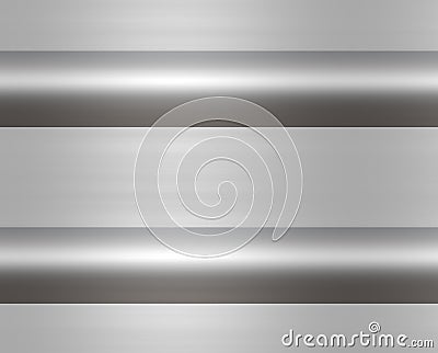 Metal steel or aluminium plate Stock Photo