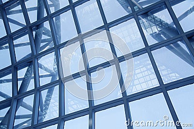 Metal steel Structure Architecture detail Editorial Stock Photo