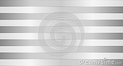 Metal strip for banner background, stainless surface strips, metal sheet chrome, textured iron panel silvery, aluminium striped Vector Illustration