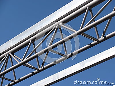 Metal structure Stock Photo