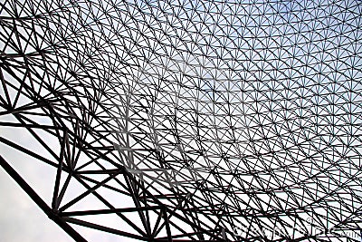 Metal Structure Stock Photo