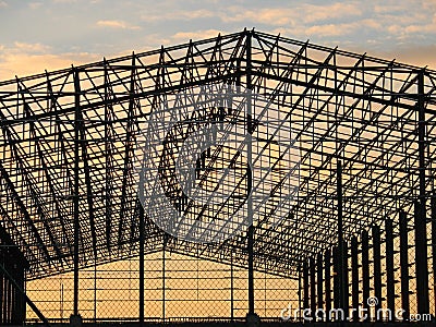 Metal structure Stock Photo