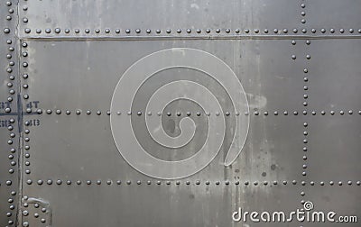 Metal surface of military Armored Stock Photo